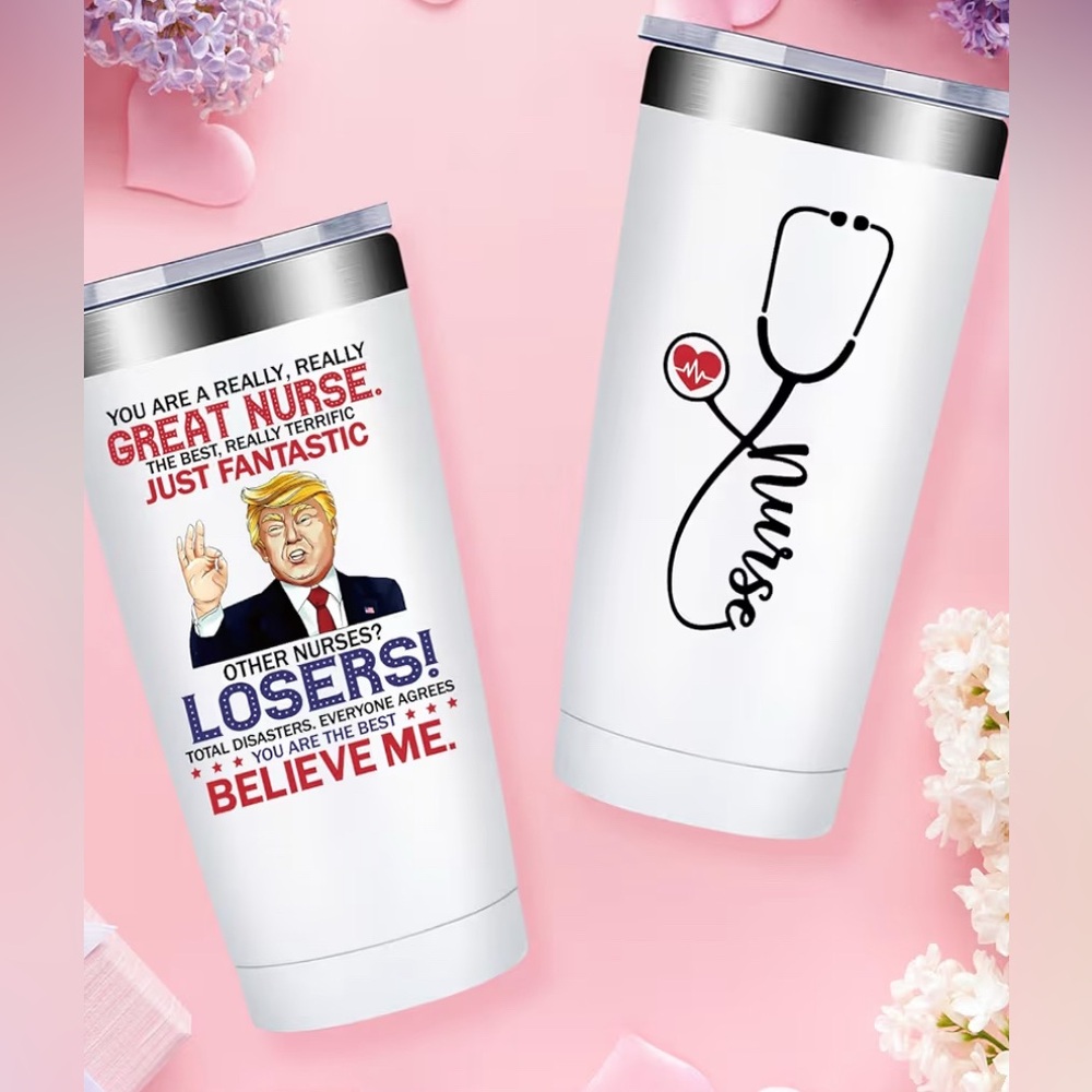 NIB-Nurses Assistant Nursing Trump affirmation
20 0z. Hot & Cold Tumblr  Cup